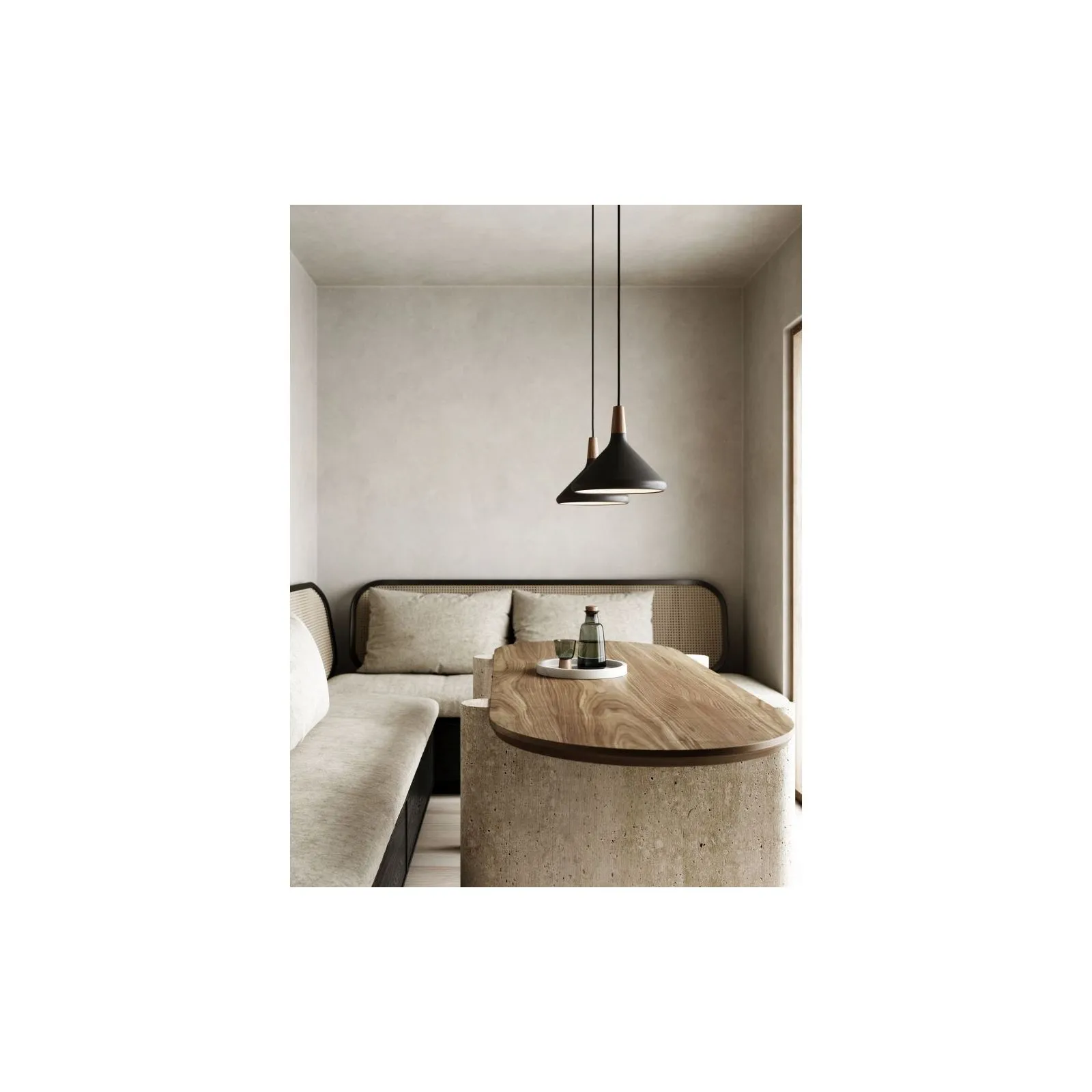 DFTP by Nordlux Suspension Luminaire Nori Noir - Métal | E27 Max 40W