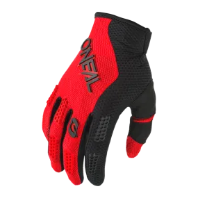 Gants Moto Cross ELEMENT RACEWEAR Oneal Noir / Rouge