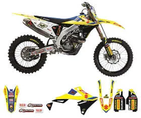 Kit déco Suzuki World MXGP Racing 2019 BLACKBIRD