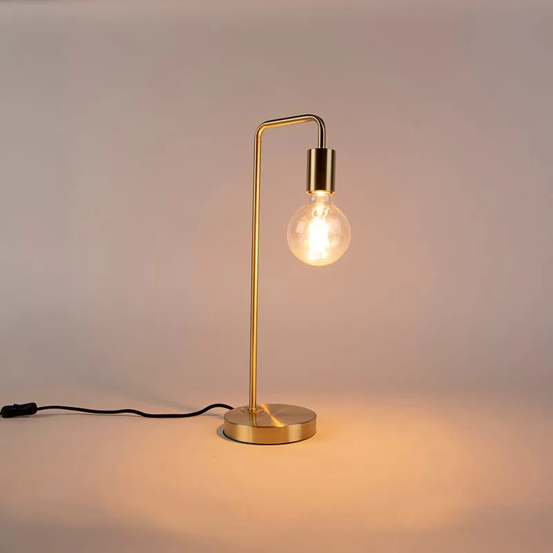 Lampe à poser Art Déco laiton - Facil