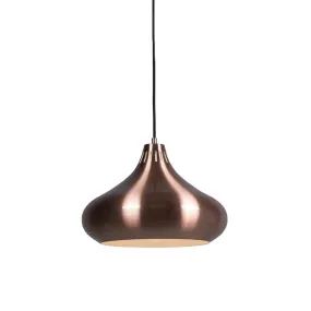 Lampe à suspension Art Déco cuivre - Odyssée