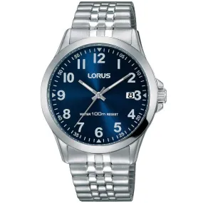 Montre homme Lorus RS973CX9, 38mm, 10ATM, argent