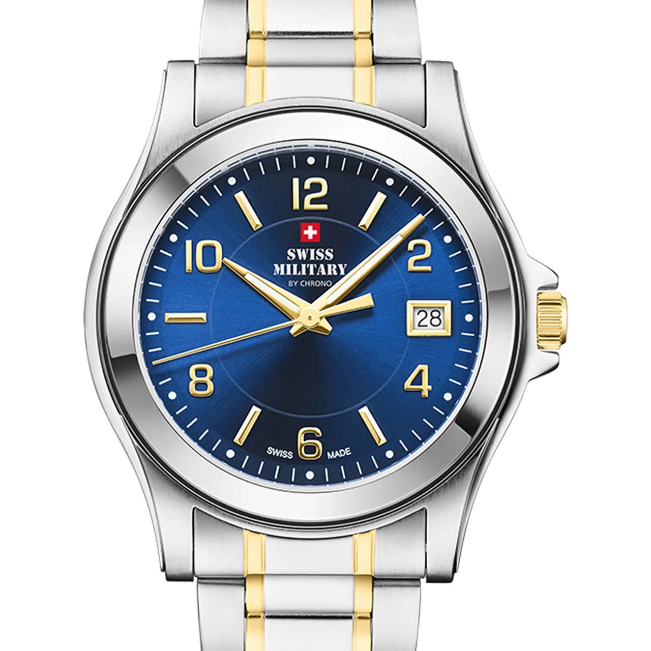 Montre homme Swiss Military SM34002.27, Quartz, 39mm, 5ATM