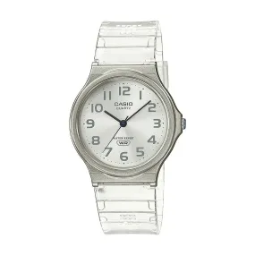 Montre mixte CASIO MQ-24S-7BEF - Bracelet Résine Blanc  Casio - Montre Homme sur MenCorner