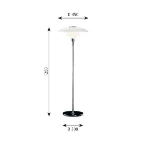 PH 4 - 3 - Verre - lampadaire
