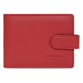 Porte-cartes Cuir CONFORT Rouge foncé | 3 Suisses