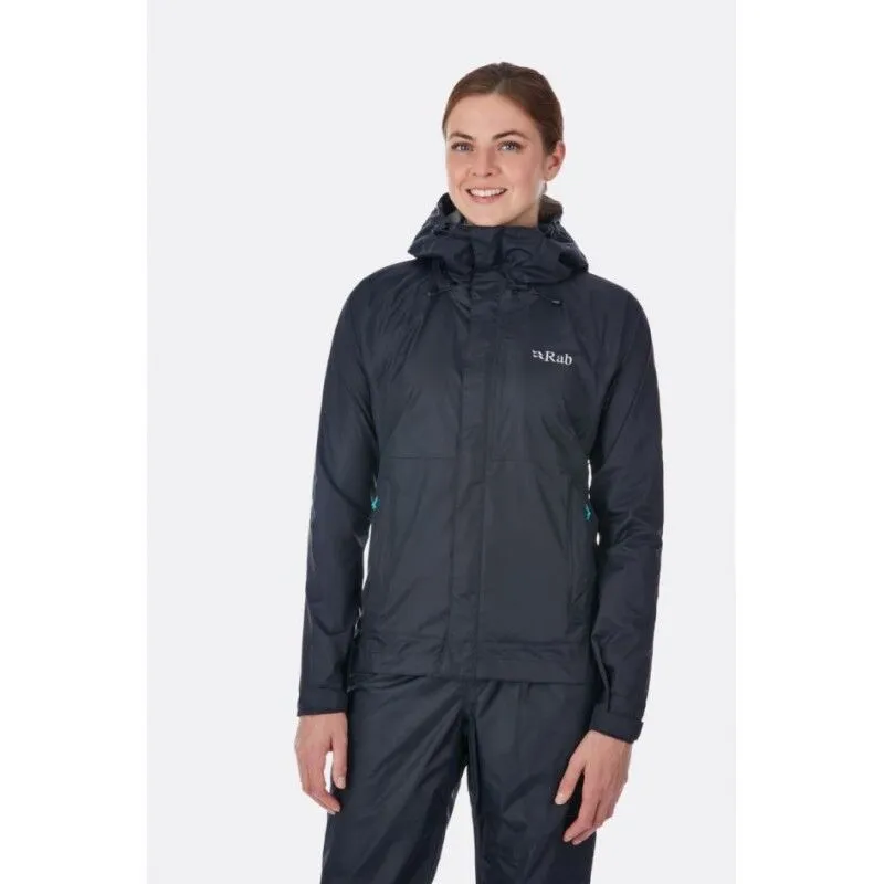 Rab Downpour Jacket - Veste imperméable femme | Hardloop