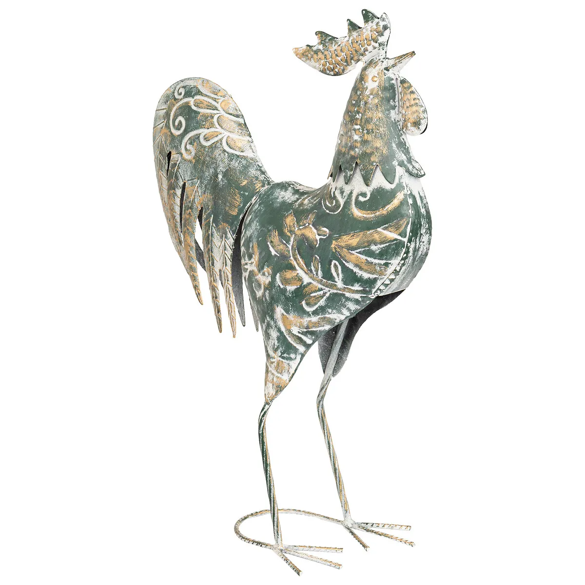 Statuette d'exterieur Coq "Conor"